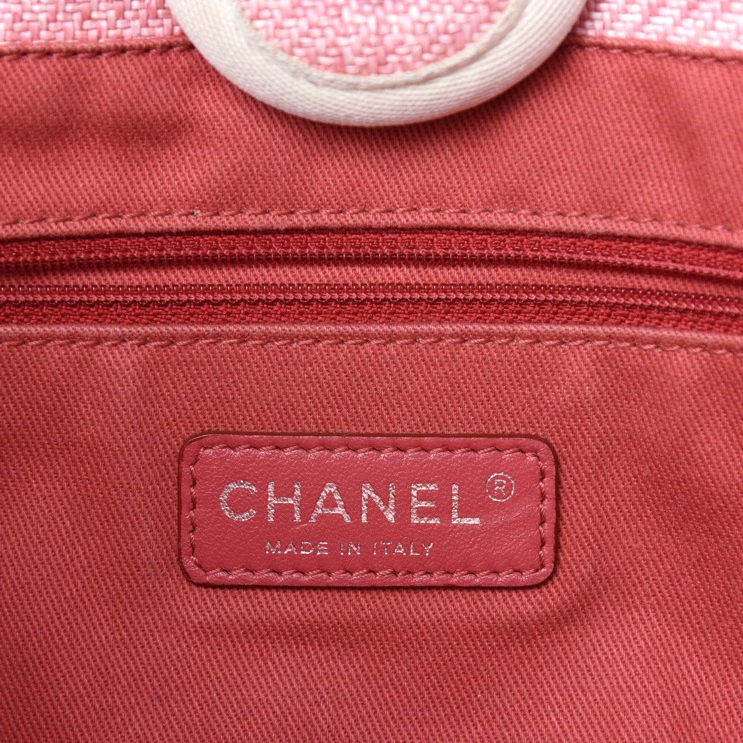 Canvas Small Deauville Tote Pink