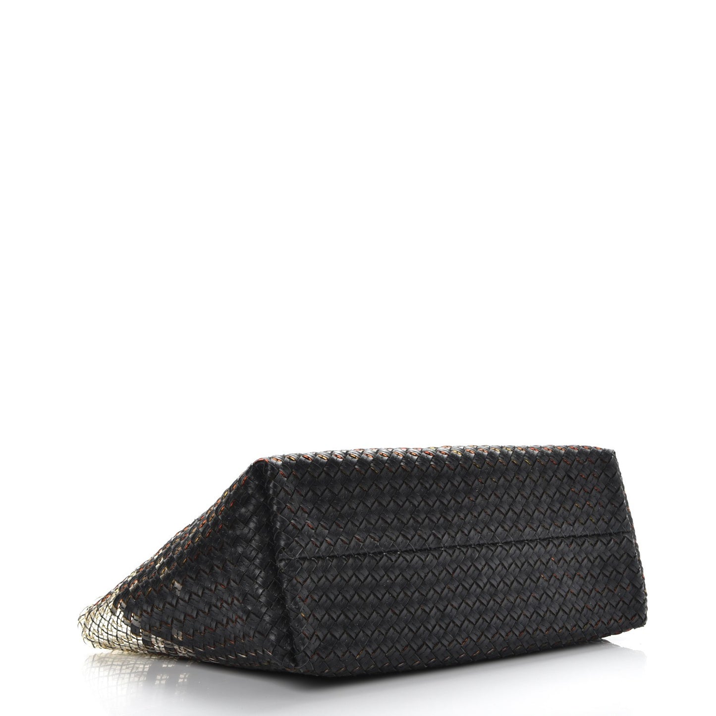 Nappa Intrecciato PVC Medium Cabat Black