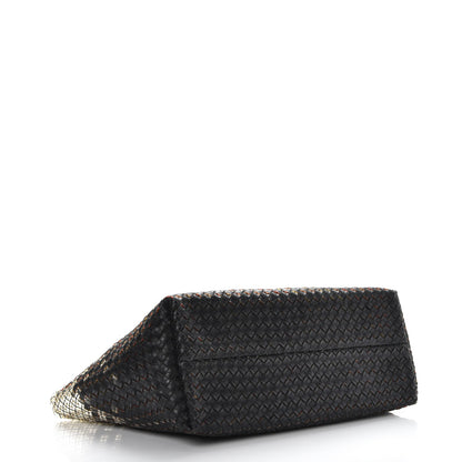 Bottega Veneta Nappa Intrecciato PVC Medium Cabat Black 4 of 9