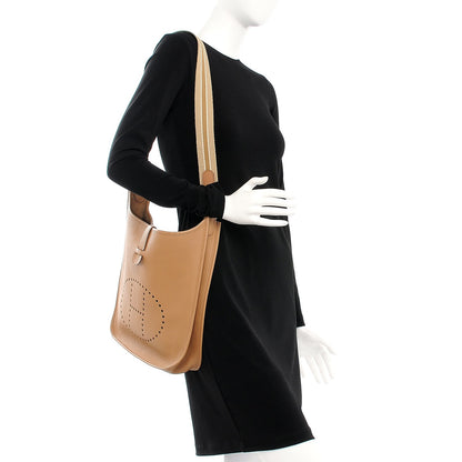 Hermes Togo Evelyne GM Tabac Camel 2 of 13