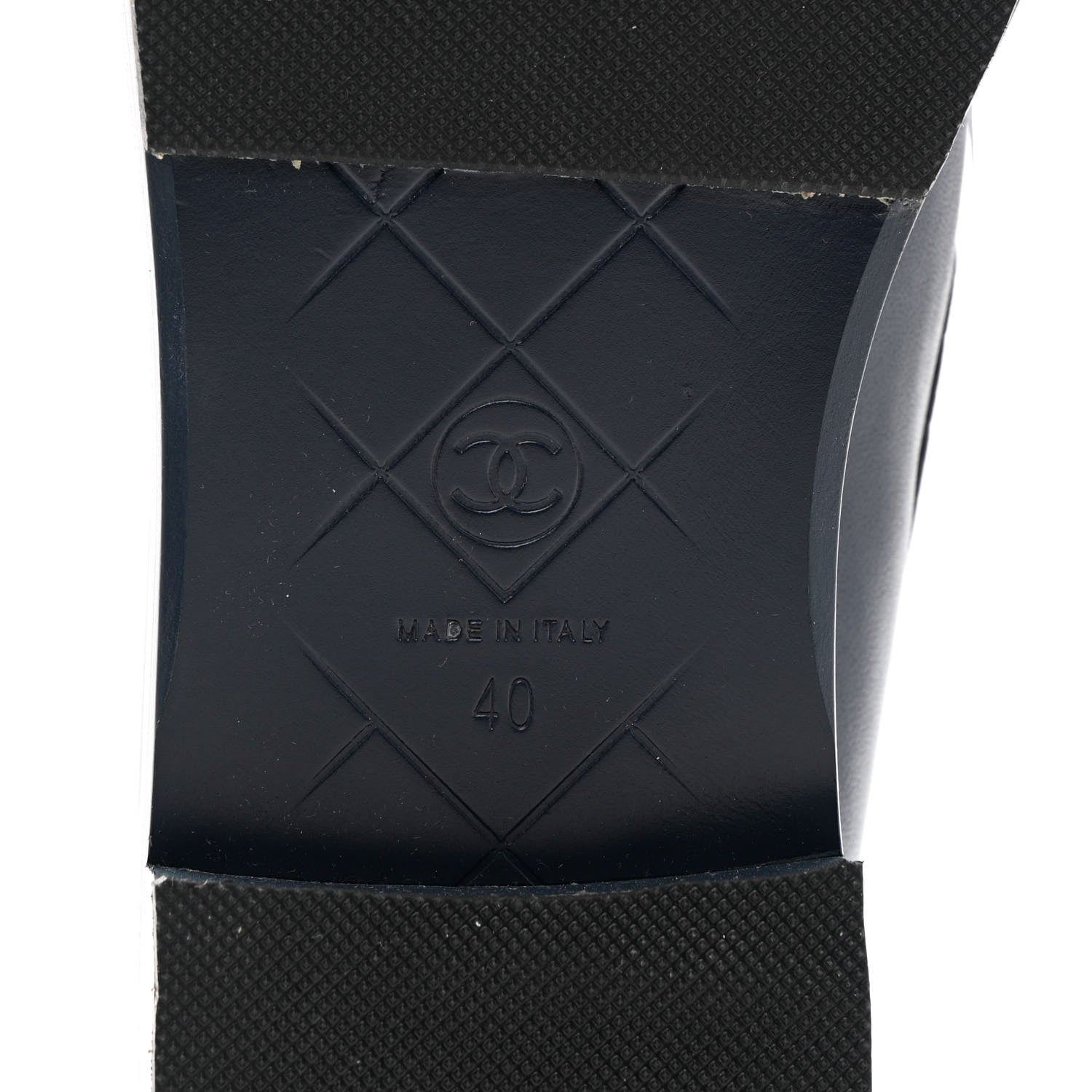 Chanel Lambskin Quilted CC Turnlock Loafers 40 Navy 8 of 13