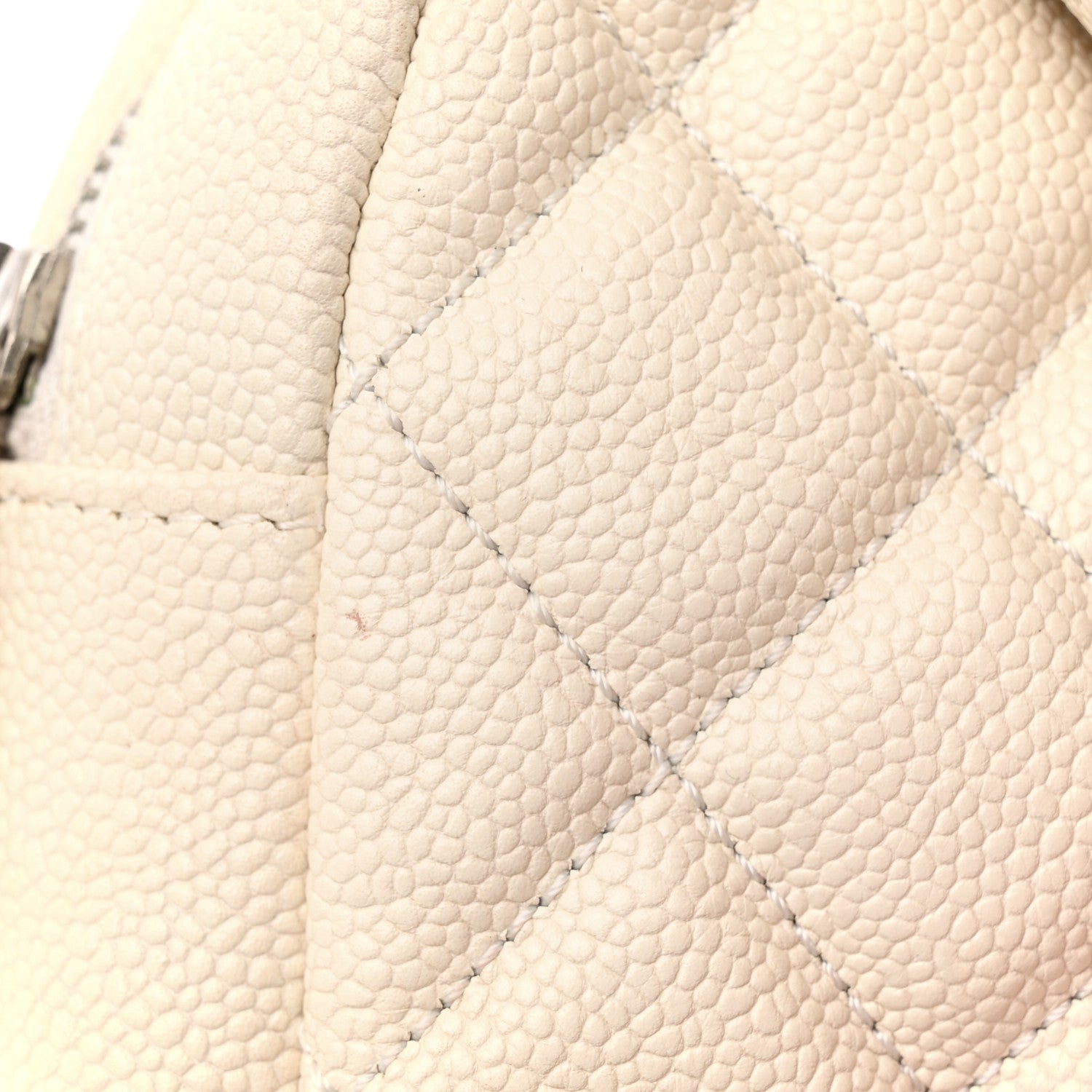 Chanel Caviar Quilted Jumbo Easy Flap Beige 14 of 15