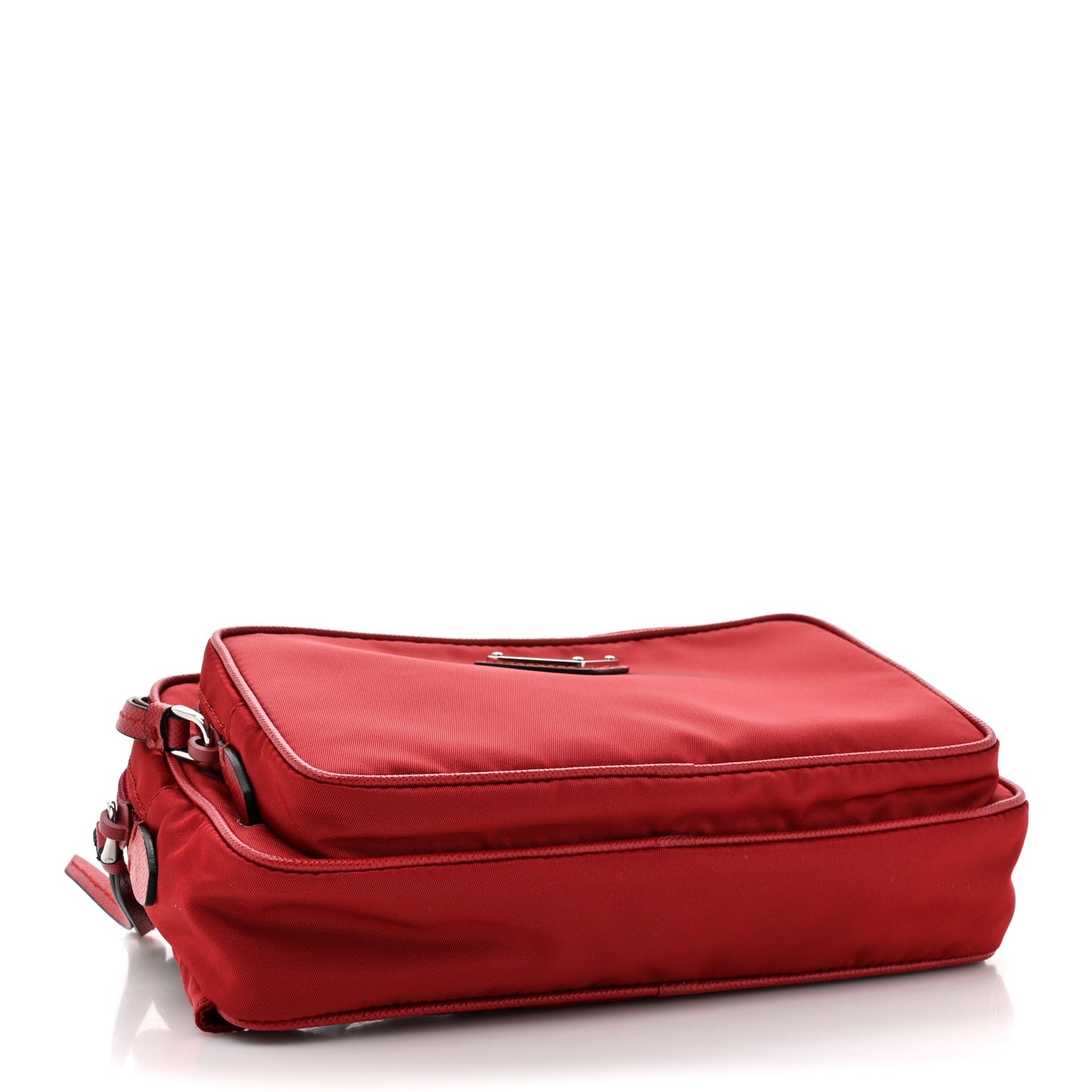 Re-Nylon Saffiano Belt Bag Fuoco Black