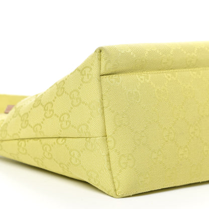 Gucci Nylon Monogram Small Hobo Yellow 8 of 11