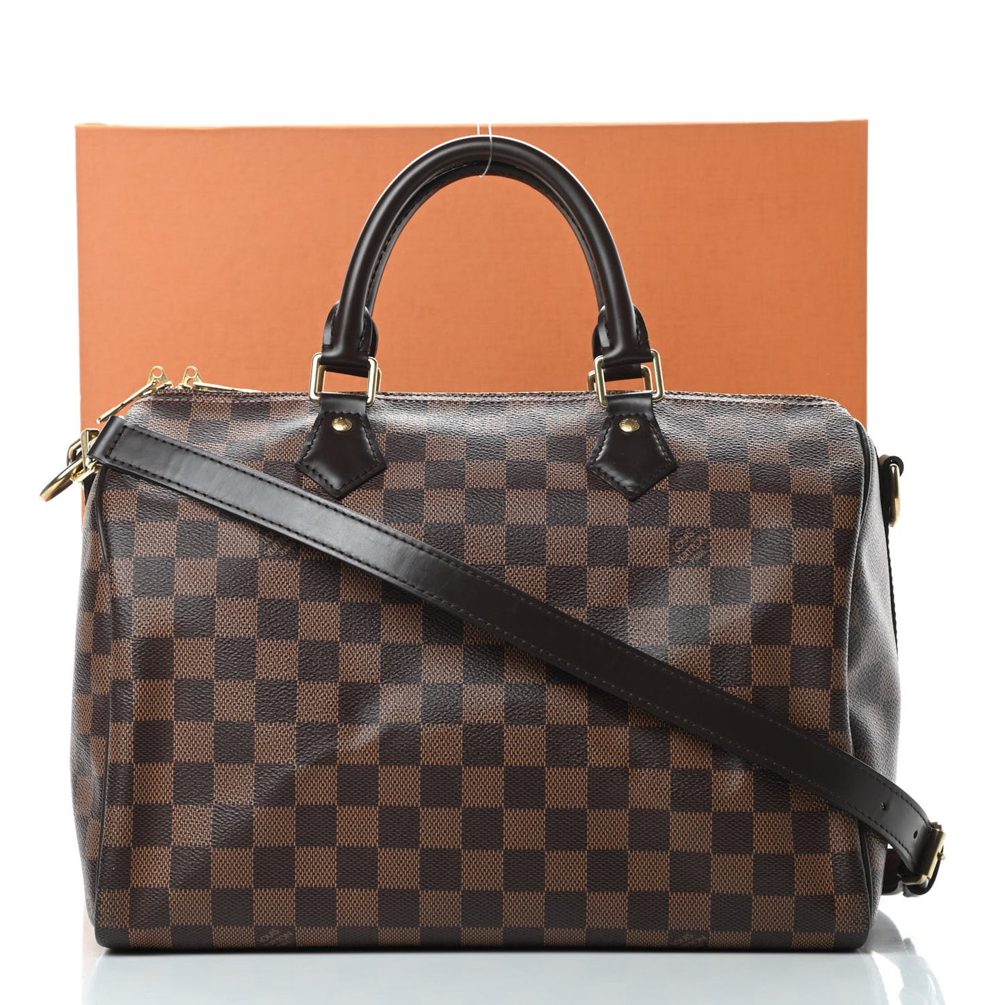 Damier Ebene Speedy Bandouliere 30