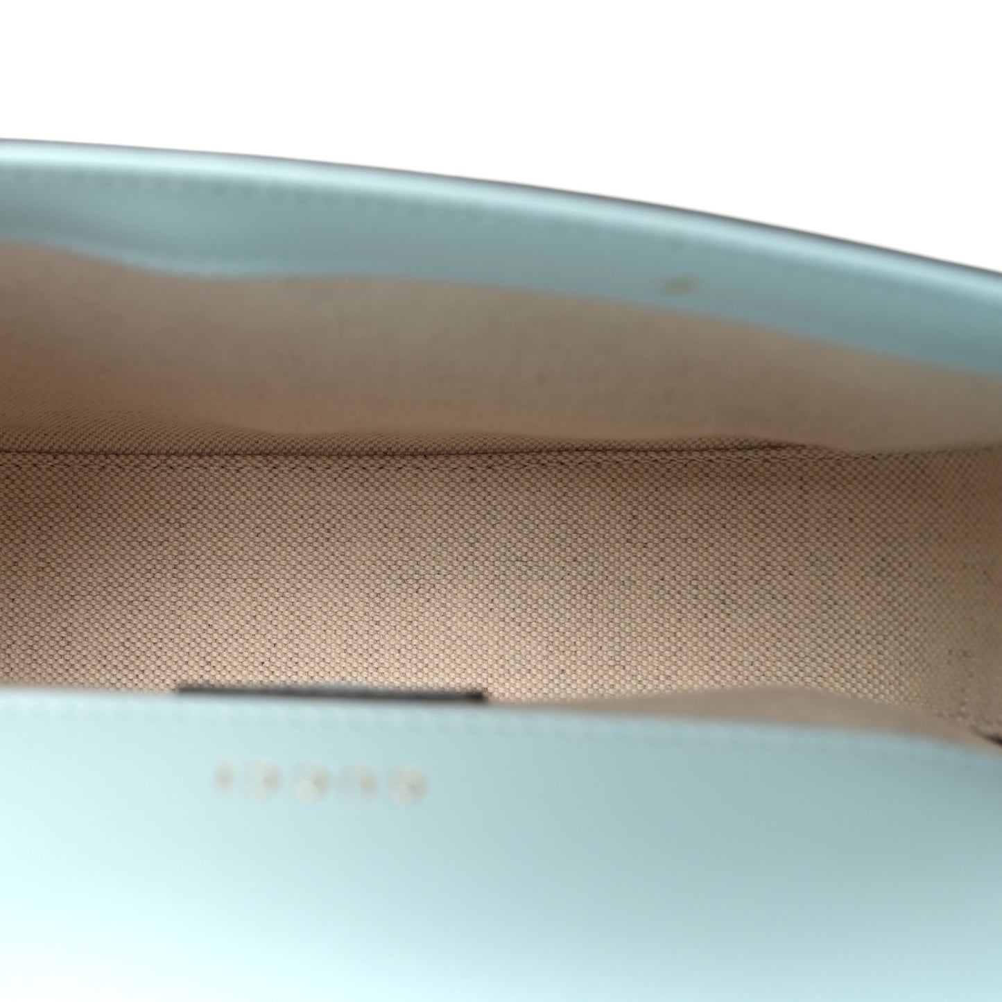 Azalea Calfskin Crystal GG Monogram Mini Horsebit 1955 Shoulder Bag Light Blue
