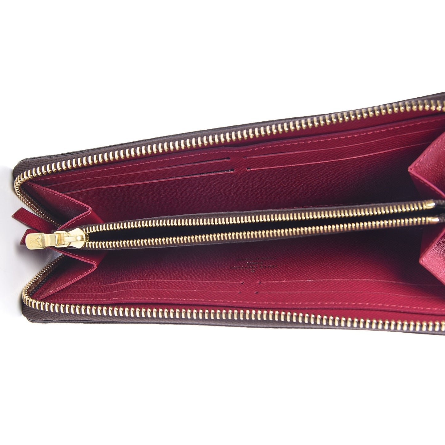 Monogram Clemence Wallet Fuchsia
