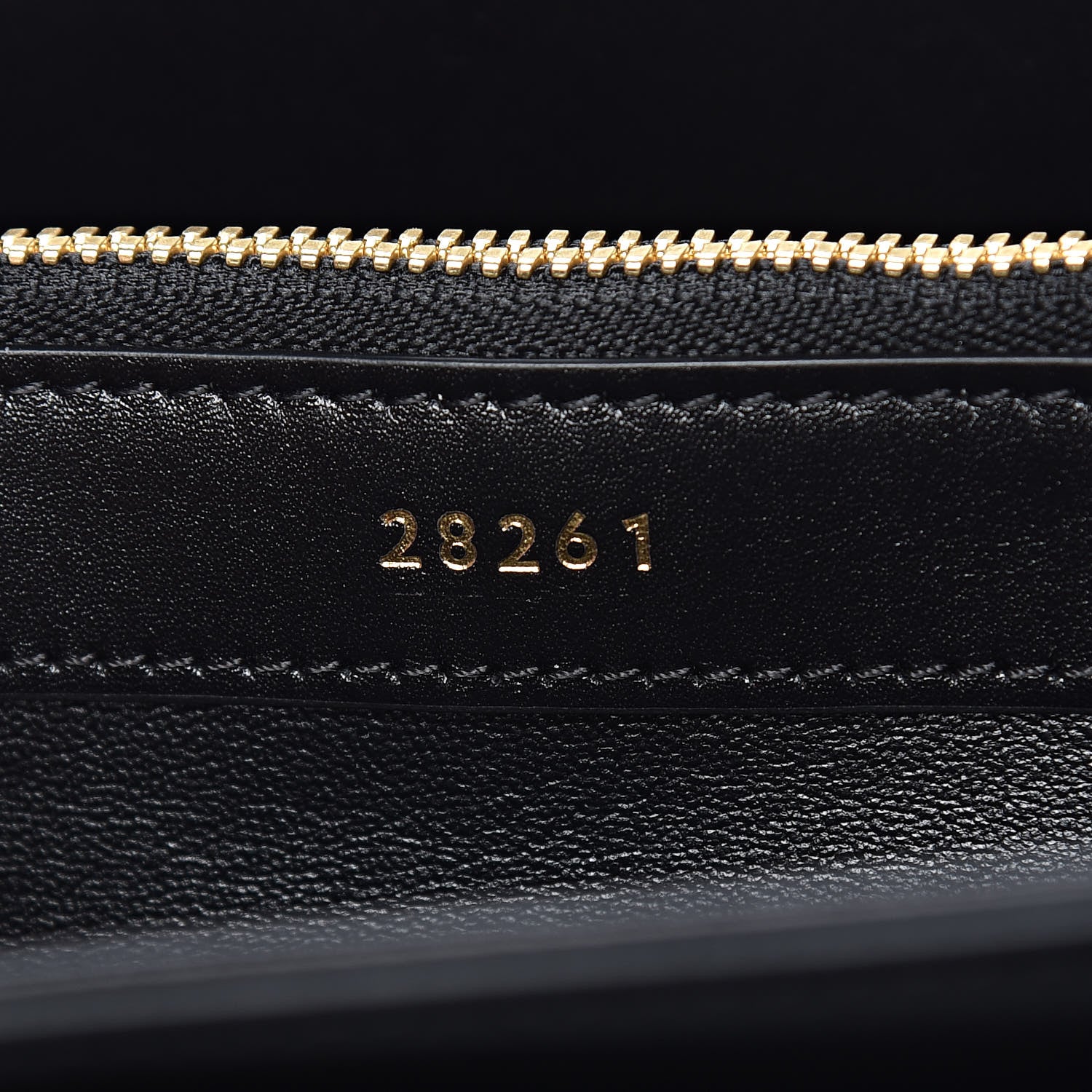Celine Satinated Calfskin Medium 16 Top Handle Bag Black 11 of 12