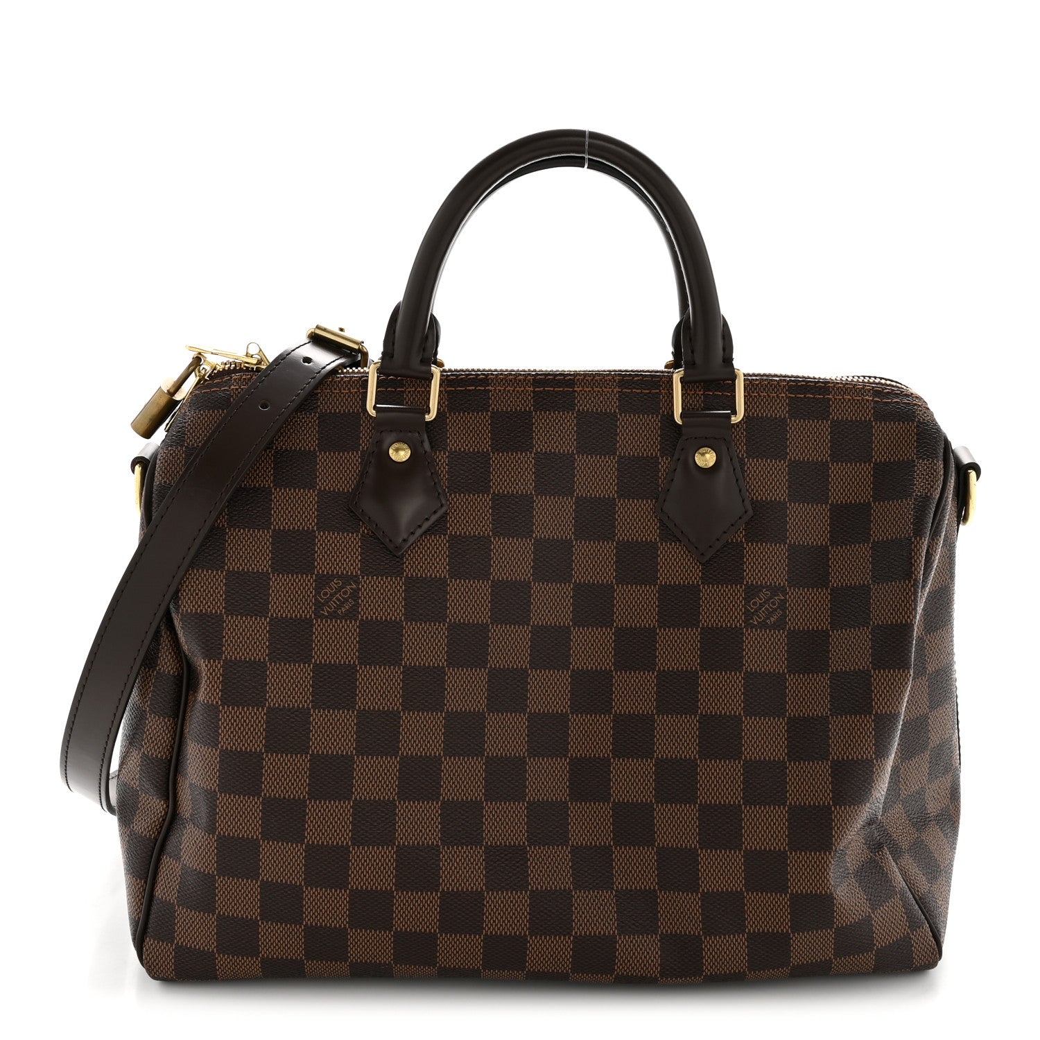 Louis Vuitton Damier Ebene Speedy Bandouliere 30 1 of 13
