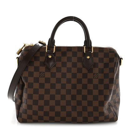 Louis Vuitton Damier Ebene Speedy Bandouliere 30 1 of 13