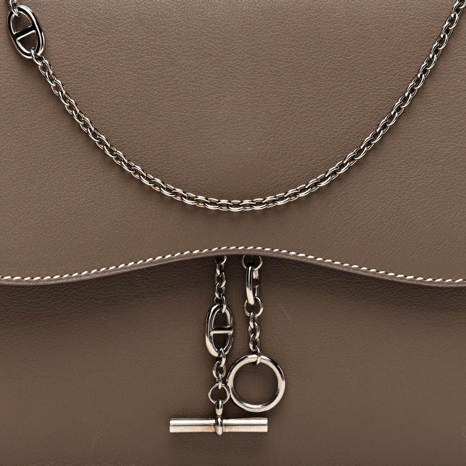 Hermes Swift Sac Catenina Etoupe 8 of 10