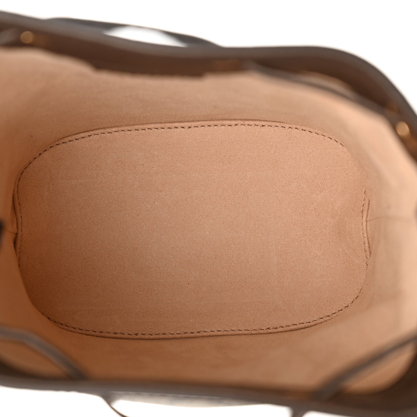 GG Supreme Monogram Web Mini Ophidia Bucket Bag Brown