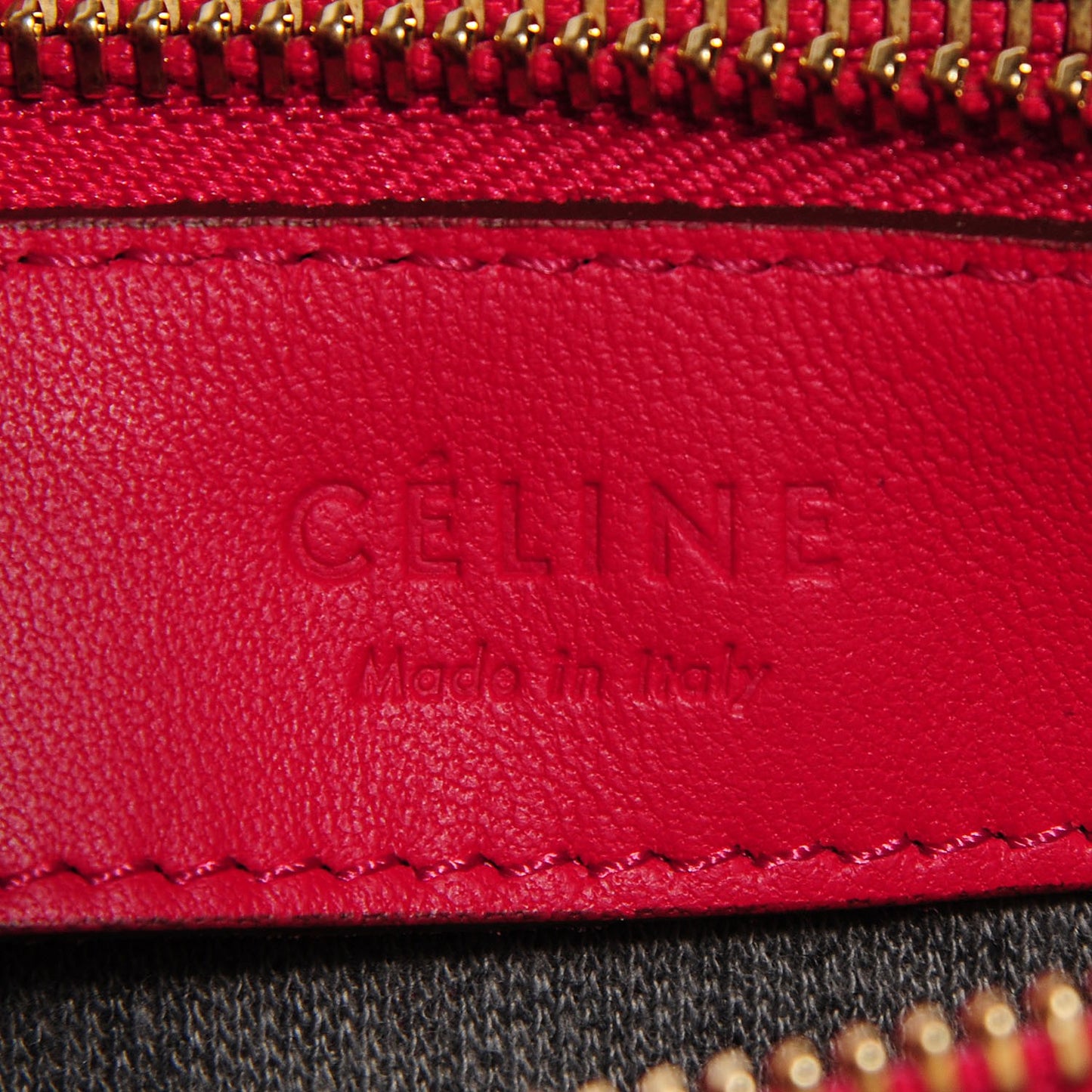 Lambskin Small Trio Crossbody Bag Fuchsia