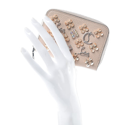 Christian Louboutin Calfskin Loubinthesky Panettone Coin Purse Ballerina 2 of 10