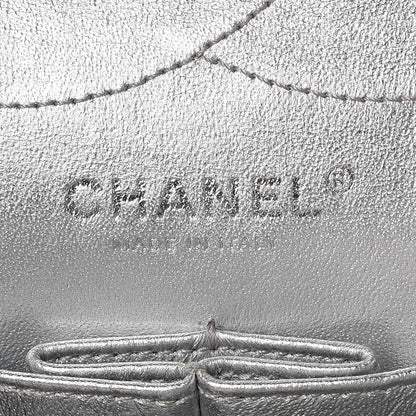 Chanel Metallic Lambskin Quilted 2.55 Reissue 227 Flap Silver 7 of 12