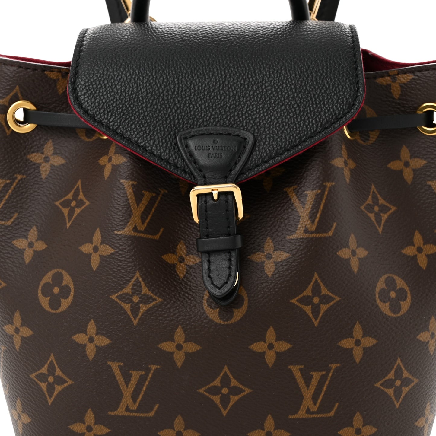 Monogram BB Montsouris NM Backpack Black