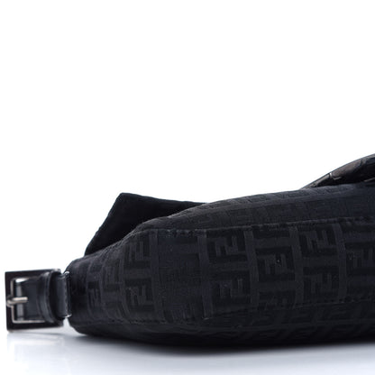 Fendi Zucchino Baguette Black 6 of 10