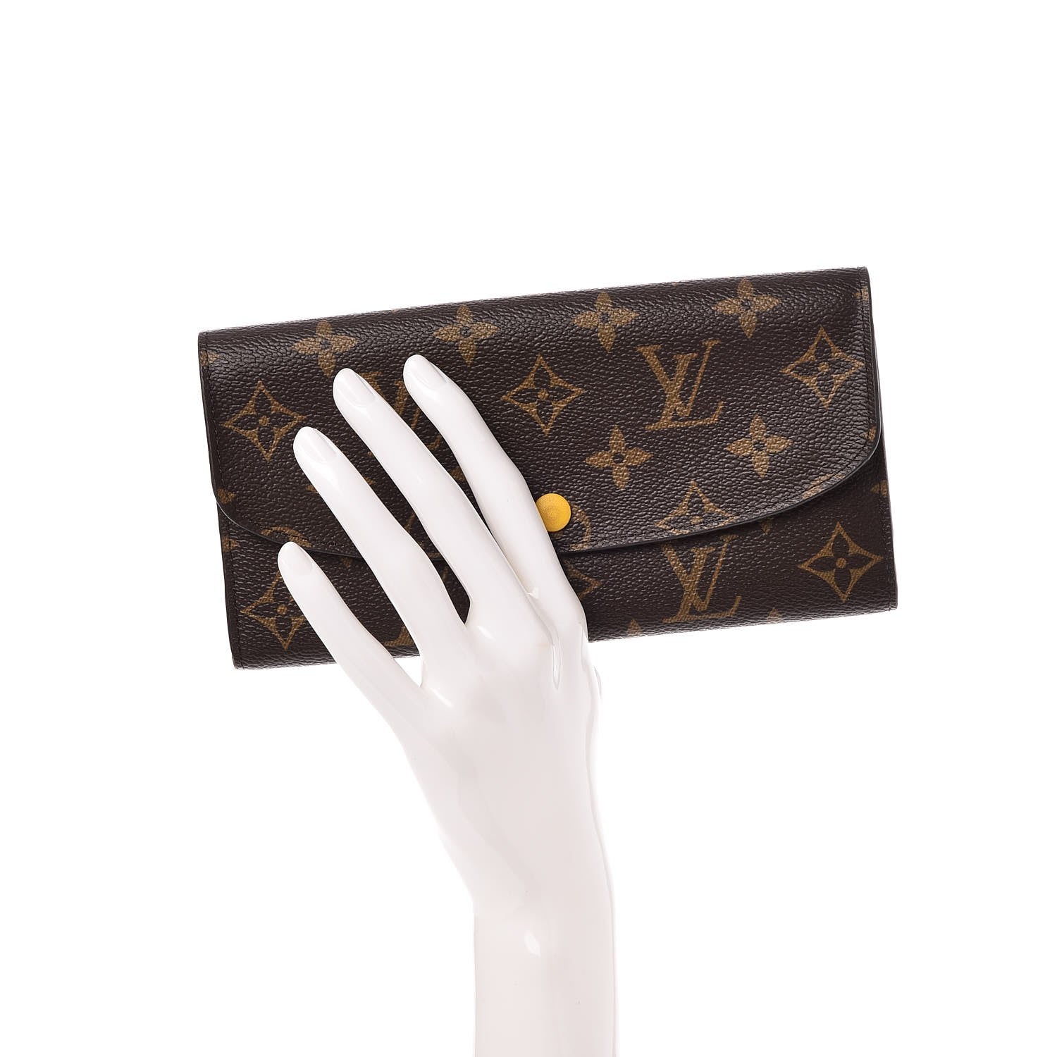 Louis Vuitton Monogram Emilie Wallet Mimosa 2 of 7