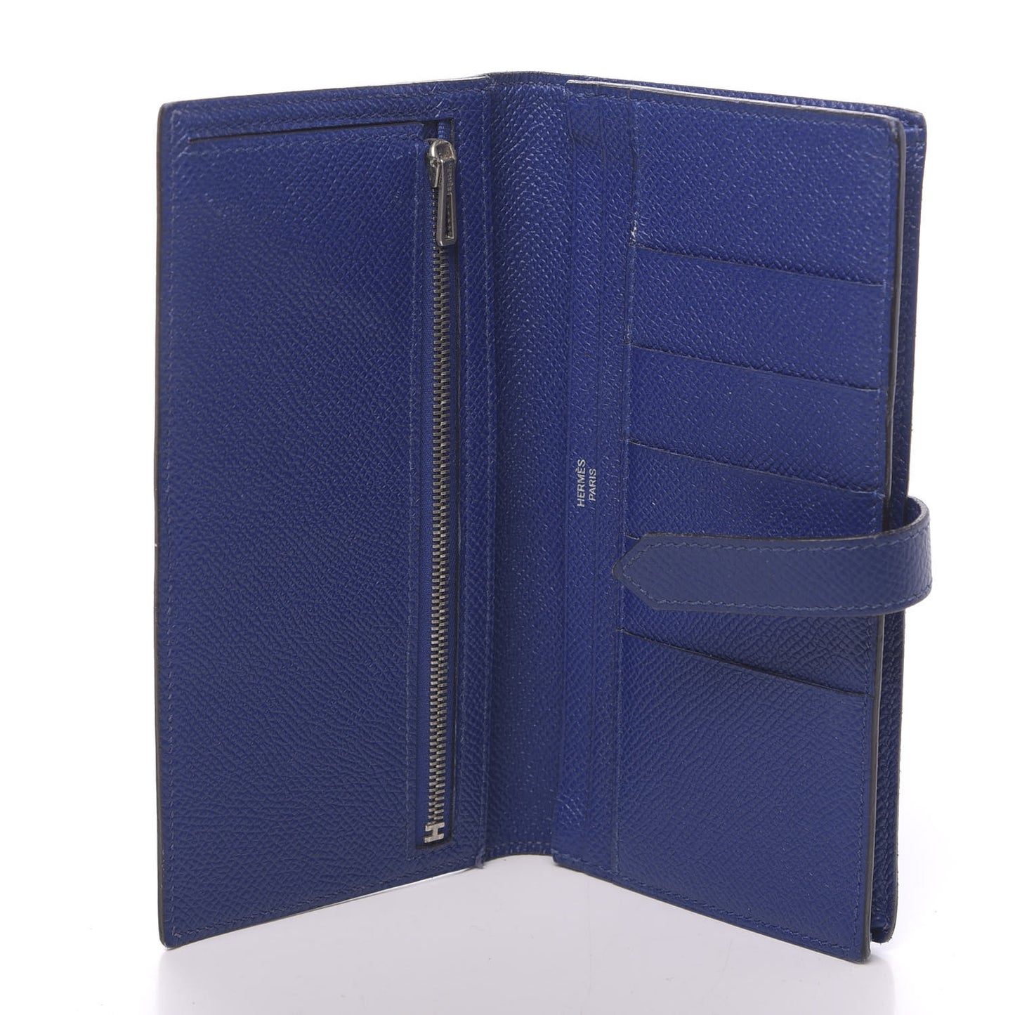 Epsom Bearn Gusset Wallet Bleu Electrique