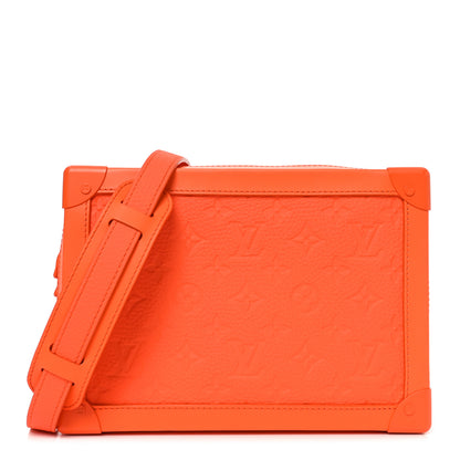 Louis Vuitton Taurillon Monogram Solar Ray Soft Trunk Orange 2 of 17