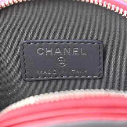 Chanel Lambskin Quilted Round Clutch With Chain Multicolor 11 of 11