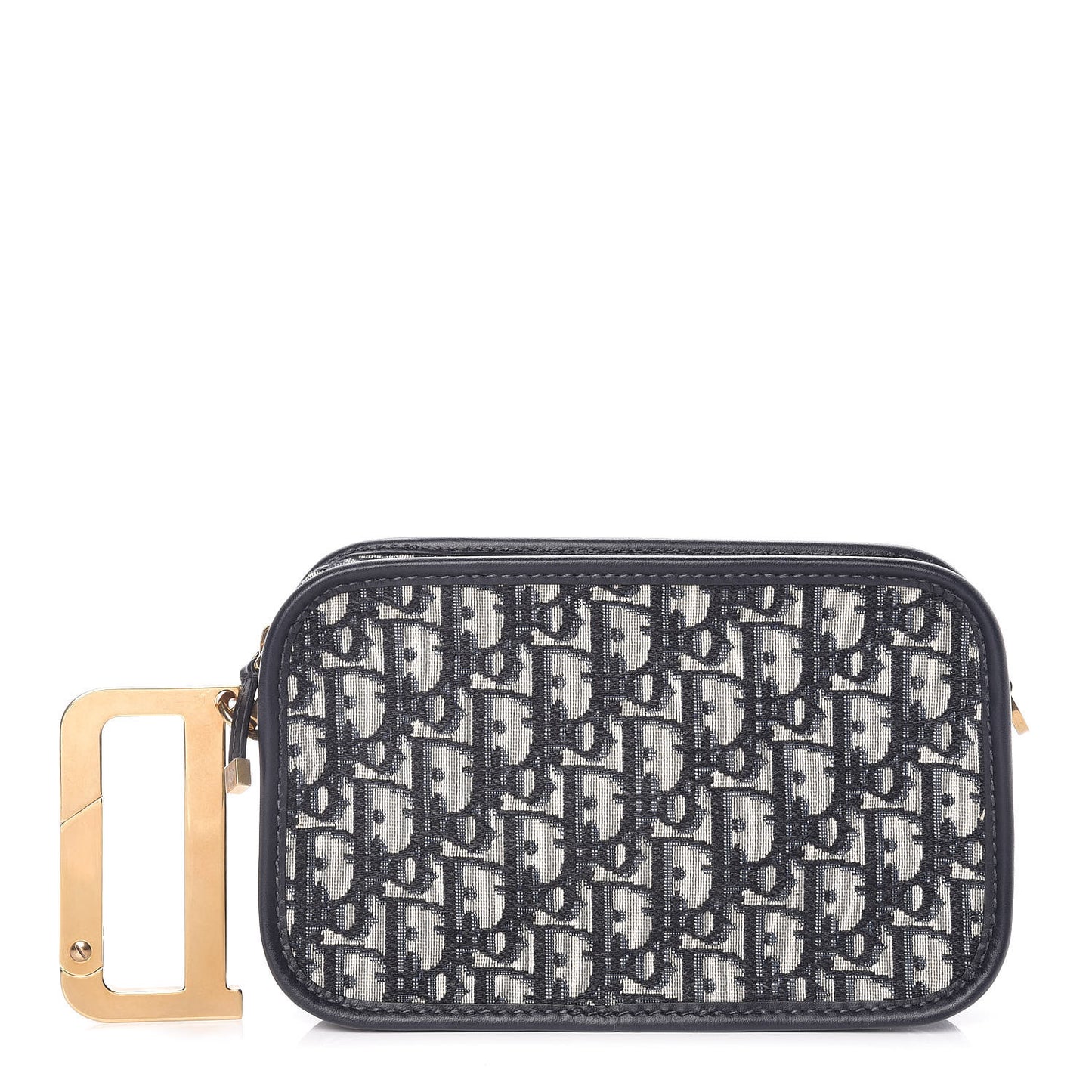 Oblique Diorquake Clutch Blue