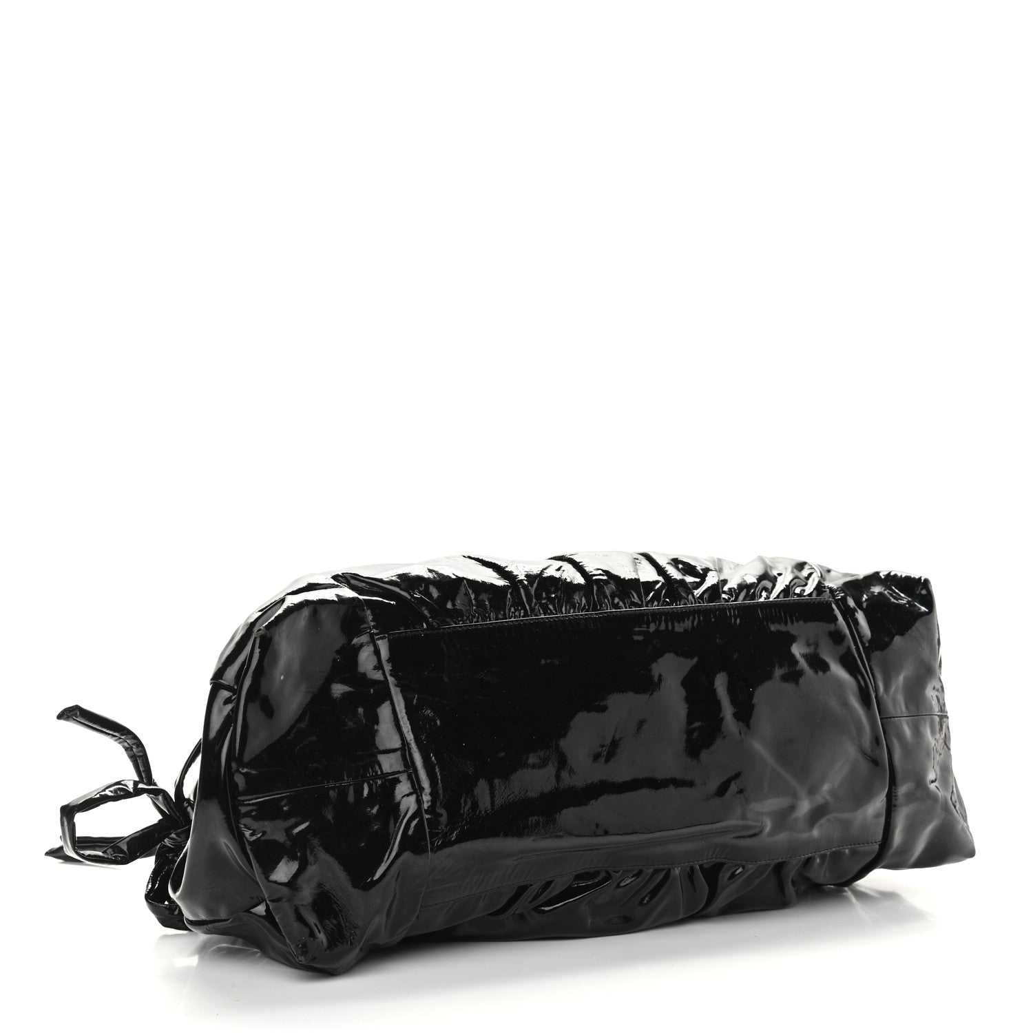 Gucci Patent Medium Hysteria Top Handle Bag Black 4 of 14