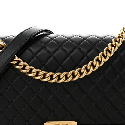Chanel Lambskin Quilted New Medium Boy Flap Black 8 of 10