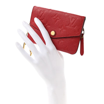 Louis Vuitton Empreinte Key Pouch Cherry 2 of 11