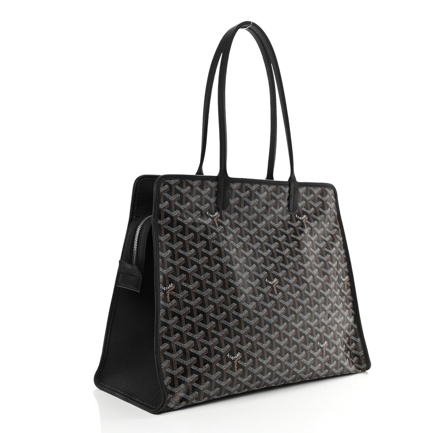 Goyardine Sac Hardy Pet Carrier PM Black