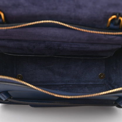 Celine Grained Calfskin Mini Belt Bag Deepsea 5 of 10