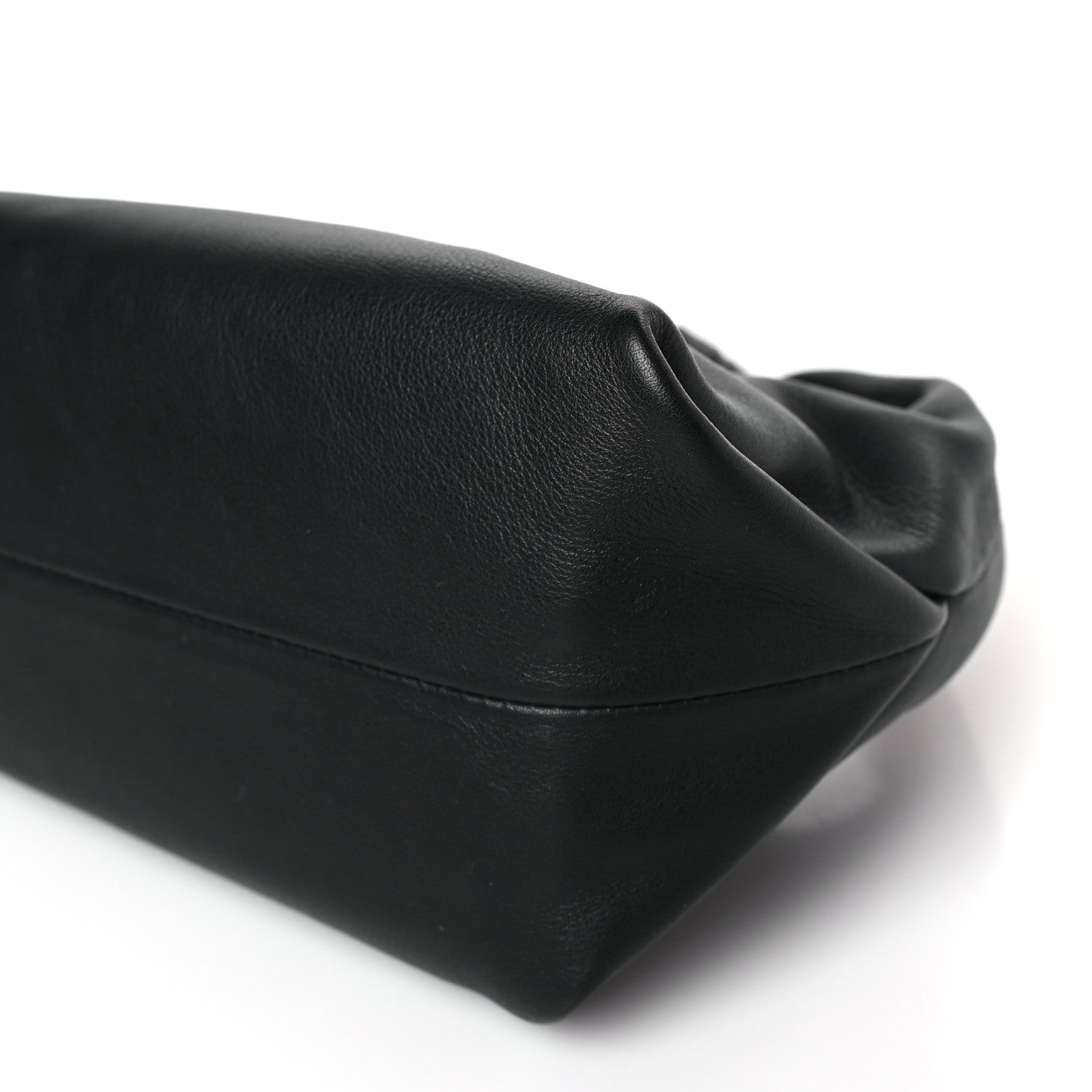 Khaite Smooth Calfskin Beatrice Small Hobo Black 8 of 8