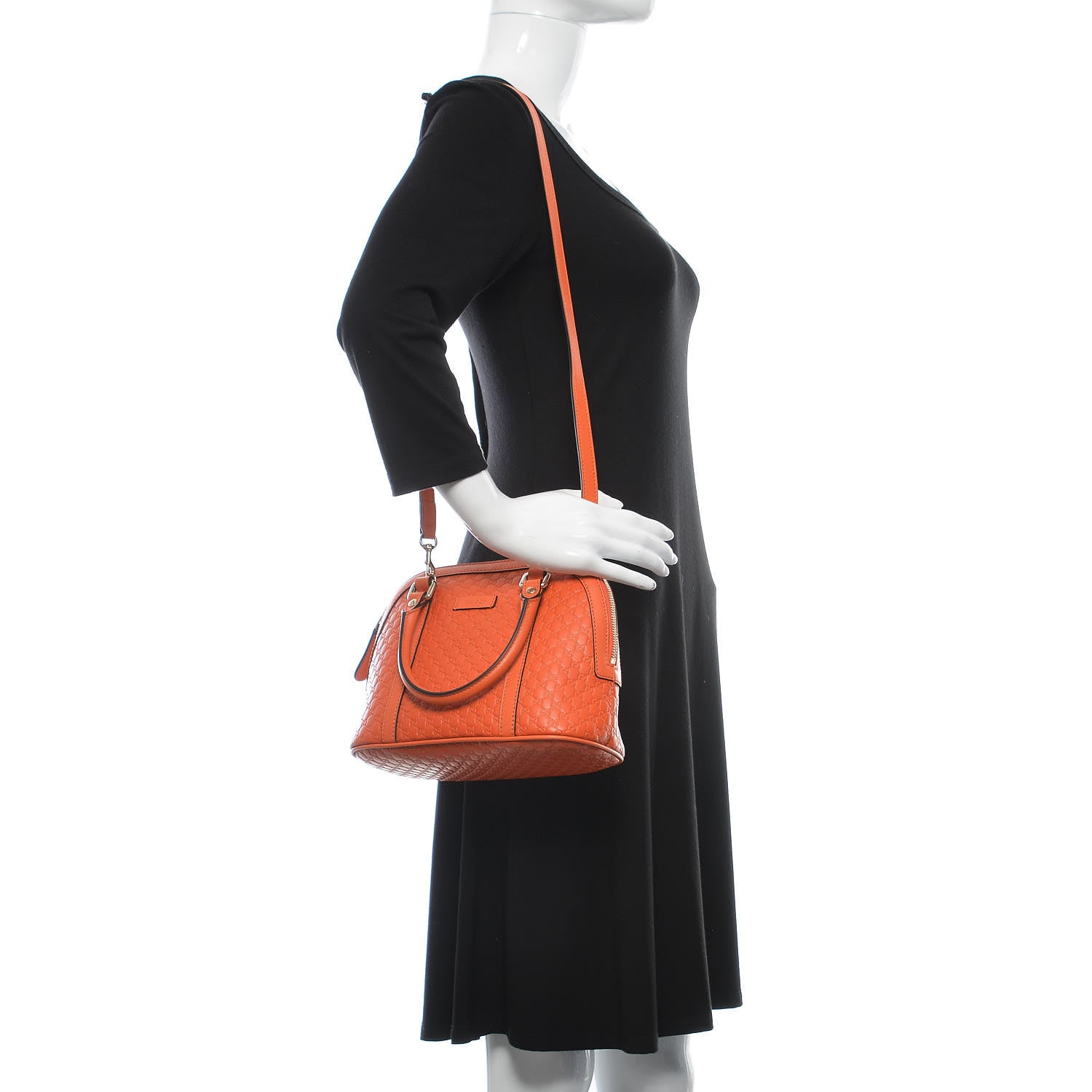 Gucci Microguccissima Mini Dome Bag Sun Orange 2 of 9