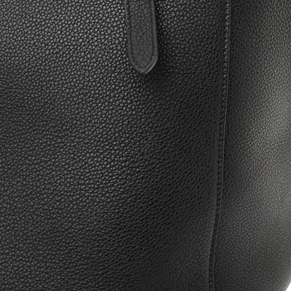 Celine Soft Grained Calfskin Small Belt Cabas Phantom Black 11 of 12