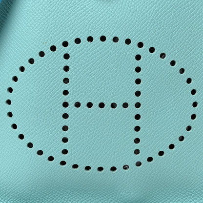 Hermes Epsom Evelyne TPM Bleu Atoll Bleu Zanzibar 6 of 17