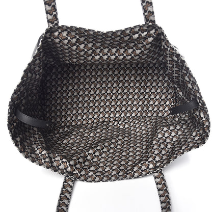 Bottega Veneta Nappa Nylon Medium Reversible Butterfly Shoulder Bag Black Cement 8 of 9