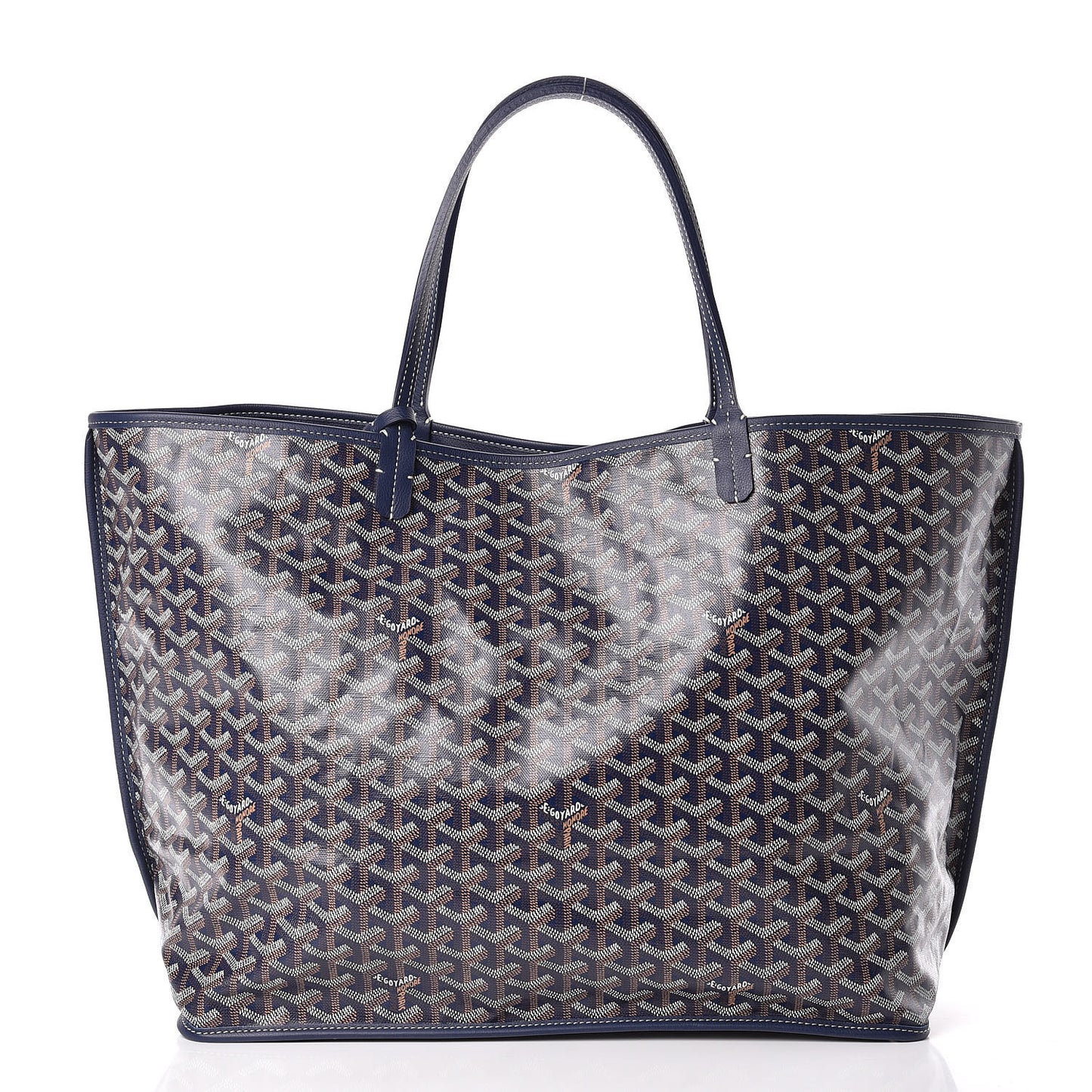 Goyardine Reversible Anjou GM Navy