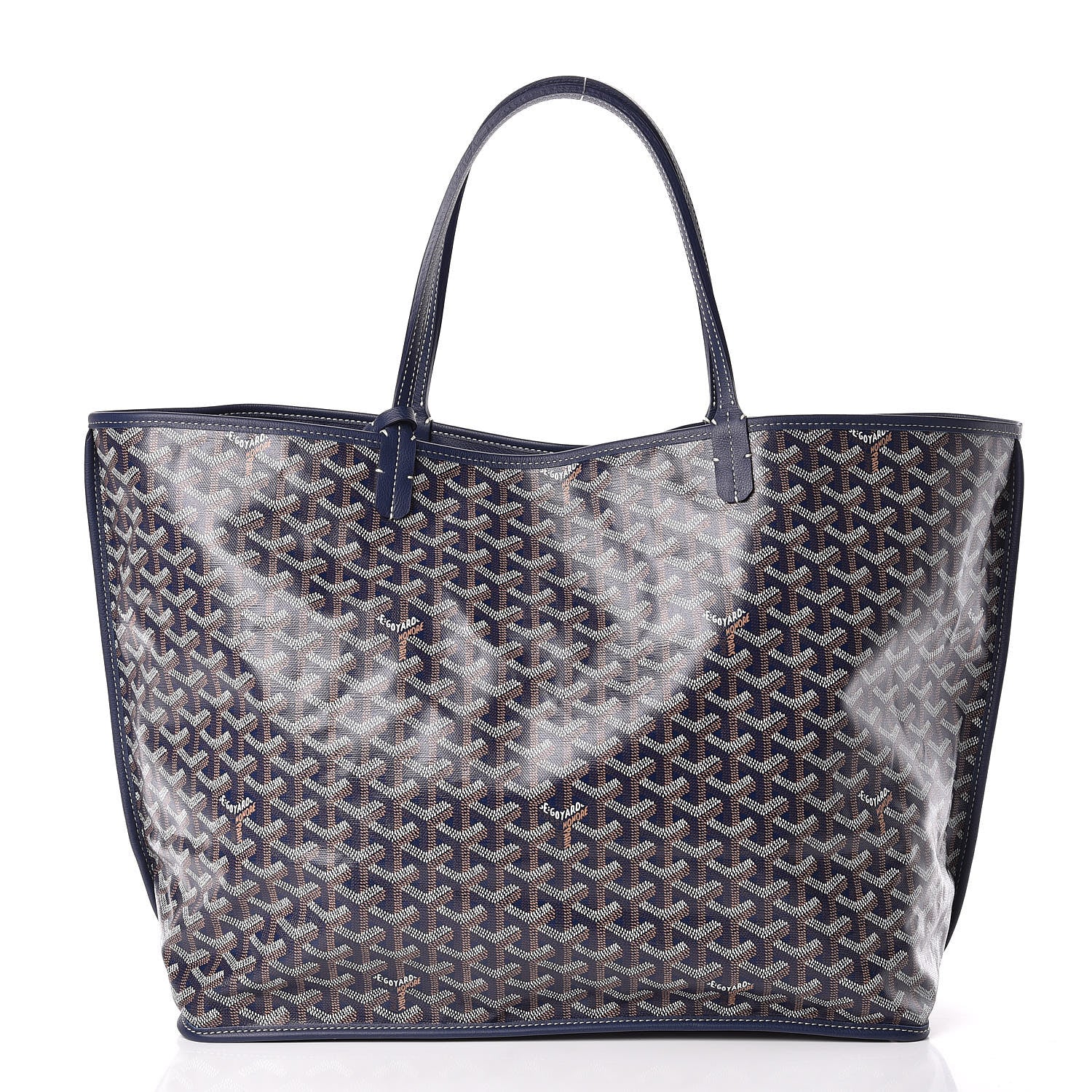 Goyard Goyardine Reversible Anjou GM Navy 3 of 16