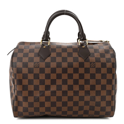 Louis Vuitton Damier Ebene Speedy 30 1 of 10