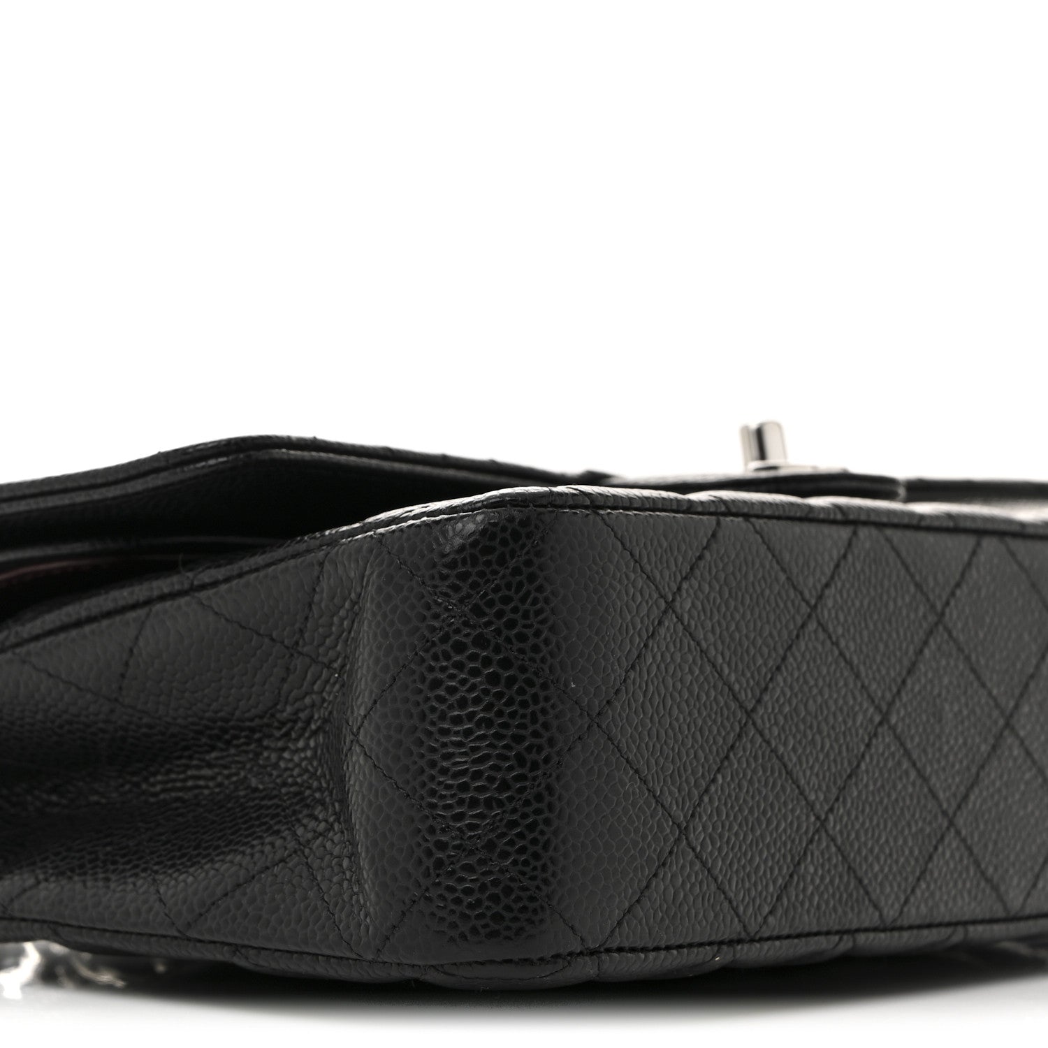 Chanel Caviar Quilted Medium Double Flap Black 9 of 11