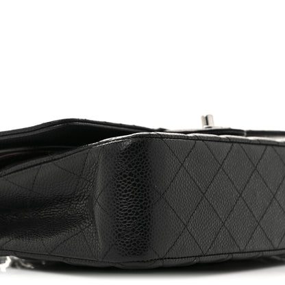 Chanel Caviar Quilted Medium Double Flap Black 9 of 11
