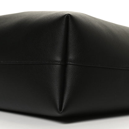 Saint Laurent Calfskin Large Shopping Tote Black 9 of 9