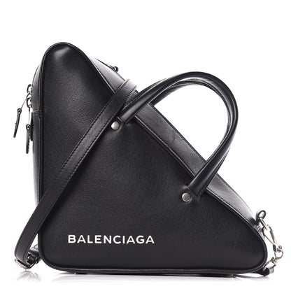 Balenciaga Calfskin S Triangle Duffle Black 1 of 8