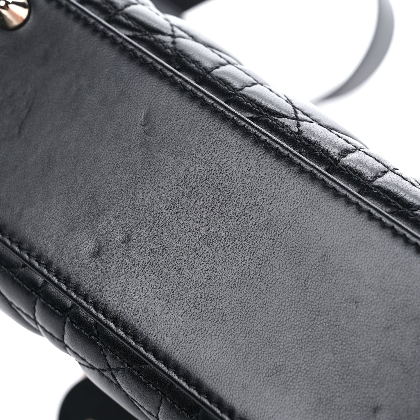 Lambskin Cannage Small My ABCDior Lady Dior Black