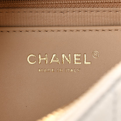 Chanel Lambskin Pearl Quilted CC Mini Camera Case White 6 of 13