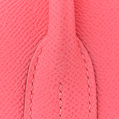 Hermes Epsom BIRKIN 30 Rose Azalee 15 of 17