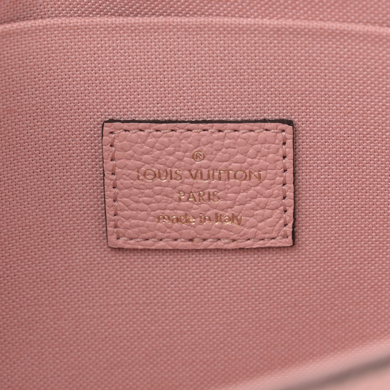 Louis Vuitton Empreinte Pochette Felicie Chain Wallet Rose Poudre 7 of 11