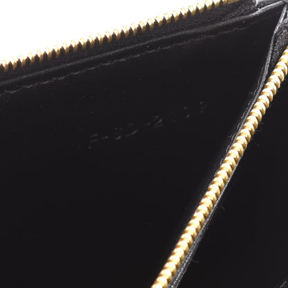Celine Calfskin C Wallet On Chain Bag Black 11 of 12