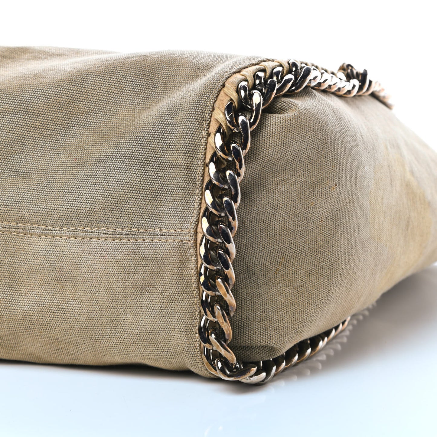 Linen Falabella Tote Beige