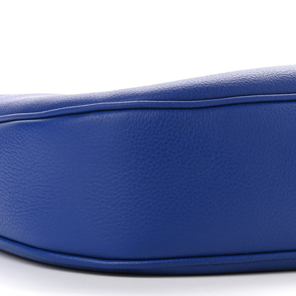 Versace Calfskin La Medusa Medium Hobo Crossbody Lapis 8 of 11